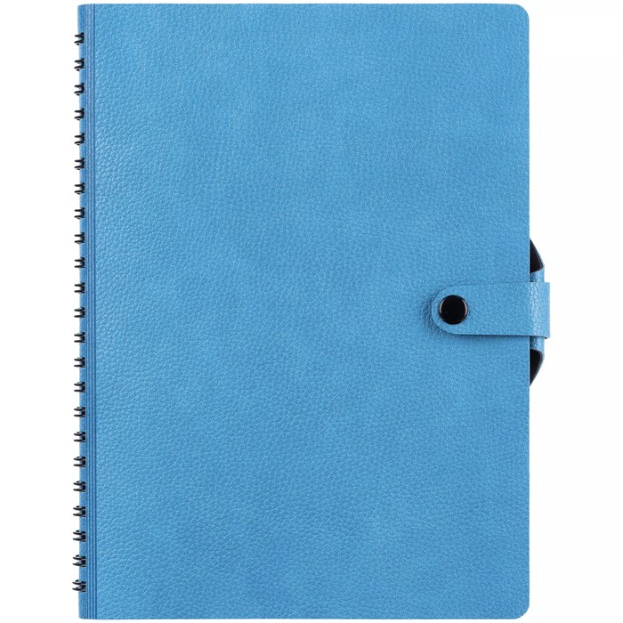 Ежедневник Strep Front на заказ, недатированный, голубой 17283.14