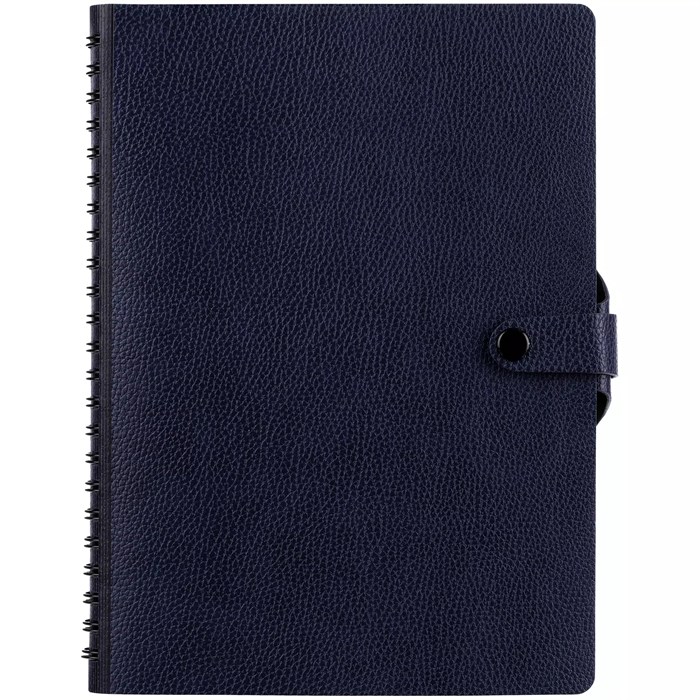 Ежедневник Strep Front на заказ, недатированный, темно-синий 17283.44