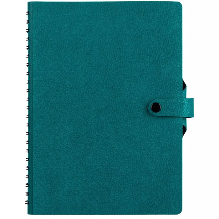 Ежедневник Strep Front на заказ, недатированный, бирюзовый 17283.49