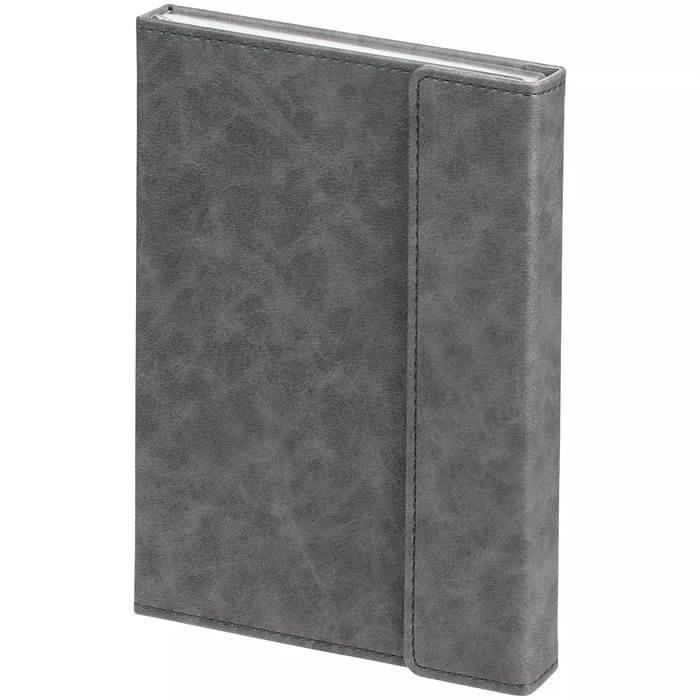 Ежедневник Flap на заказ, недатированный, серый 16684.10