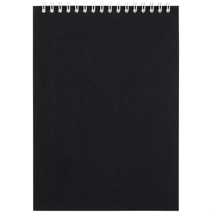 Блокнот Dali в клетку, черный 26069.30