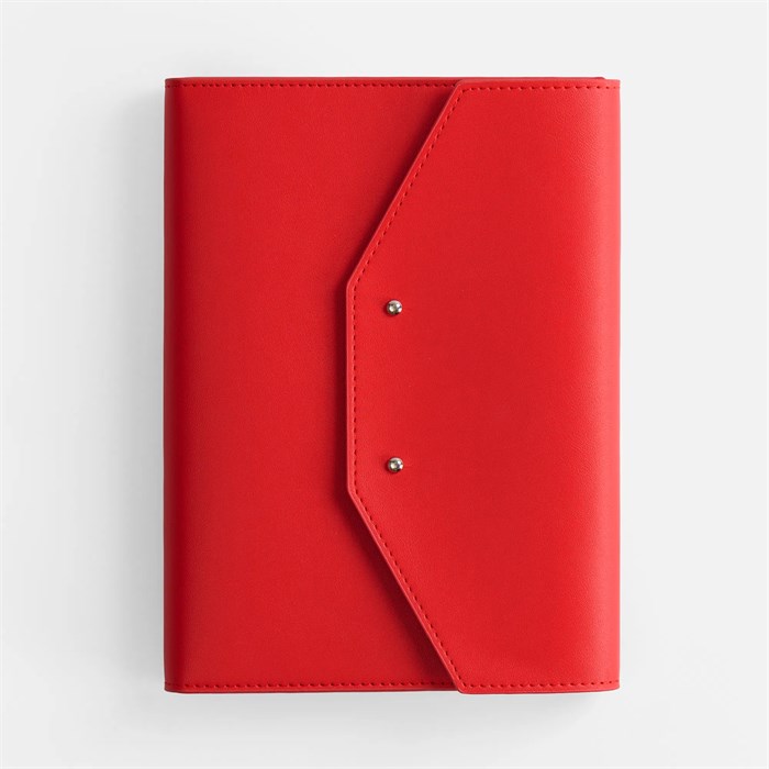 Ежедневник-органайзер Clean Slate, недатированный, красный 20134.50