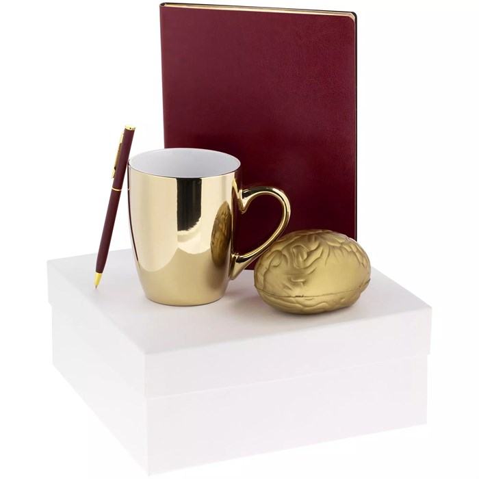 Набор Think Big, бордовый с золотистым 20202.50