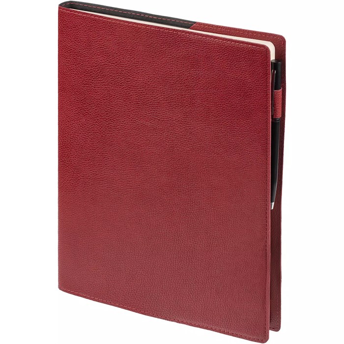 Ежедневник в суперобложке Brave Book, недатированный, красный 17709.50