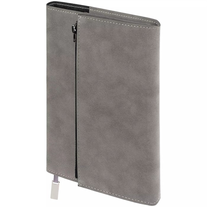 Ежедневник Grace на заказ, недатированный, серый 16376.10
