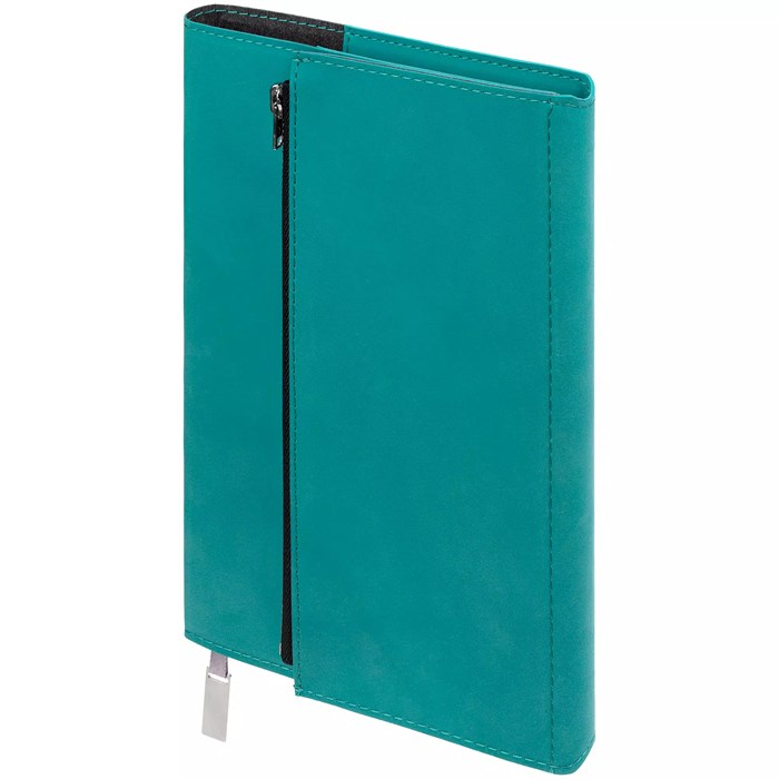 Ежедневник Grace на заказ, недатированный, бирюзовый 16376.49