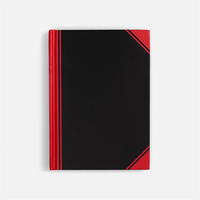 Блокнот Accenti Mini, черный с красным 20768.35