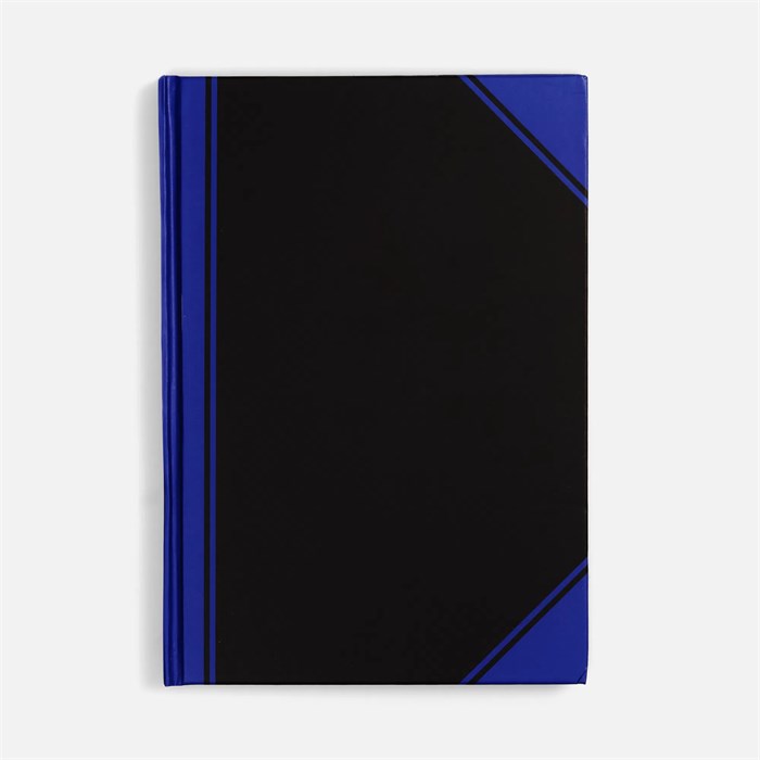 Блокнот Accenti, черный с синим 20767.34