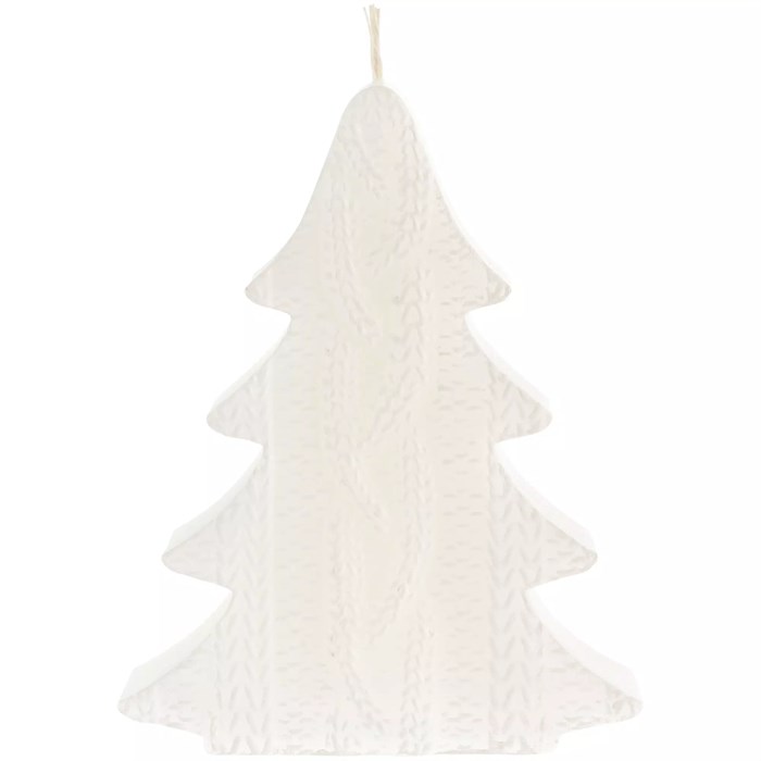 Свеча Kniteam, елка, белая 19335.60