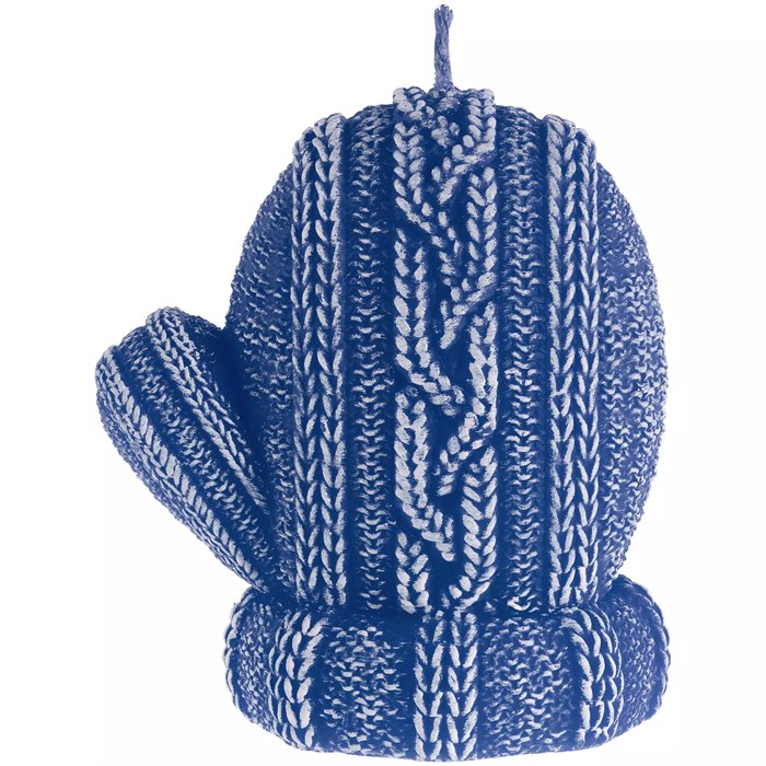 Свеча Kniteam, варежка, синяя 19336.40