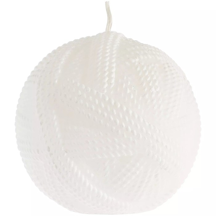 Свеча Kniteam, клубок, белый 19337.60