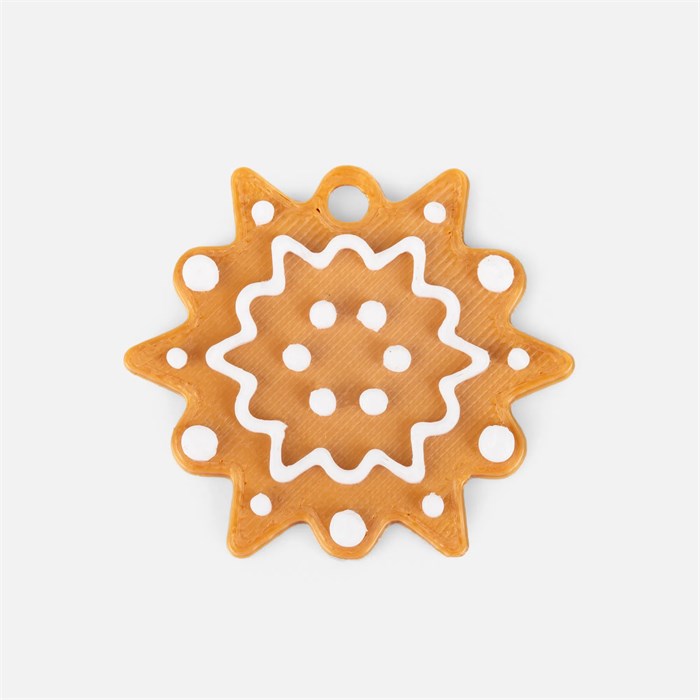 Мини-подвеска «Пряник», 3D-печать на заказ, снежинка 19977.03
