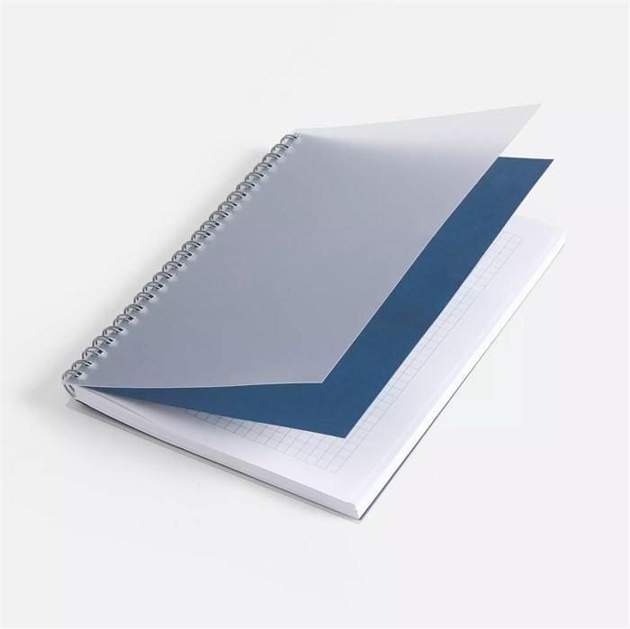 Блокнот на пружине Novalis, синий 26070.40