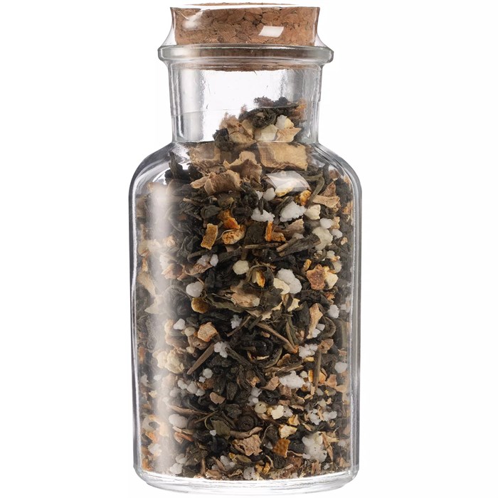 Чай «Сокочай», зеленый с соком имбиря, с кусочками имбиря, апельсина и медом 16440.05