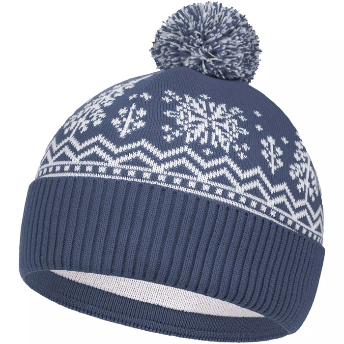 Шапка Elnik, серая с молочно-белым 16739.63