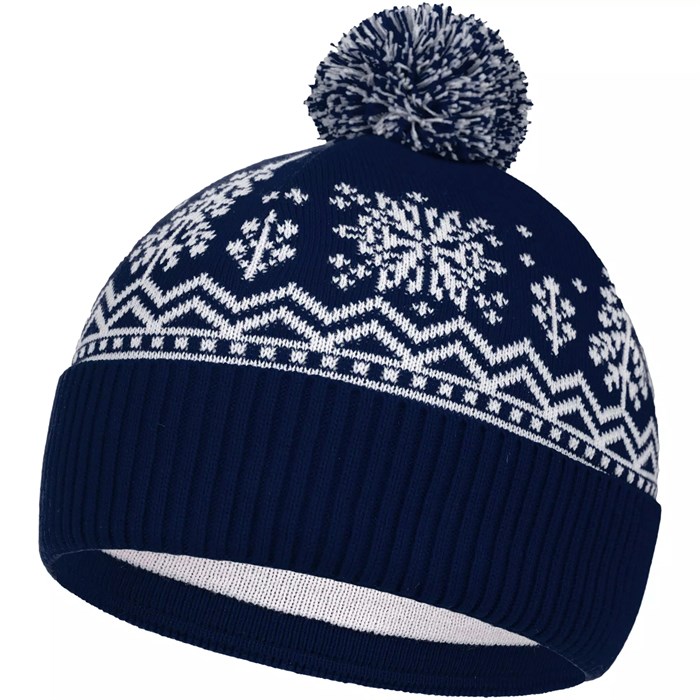 Шапка Elnik, синяя с молочно-белым 16739.64