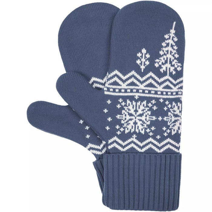 Варежки Elnik, серые с молочно-белым 16737.63