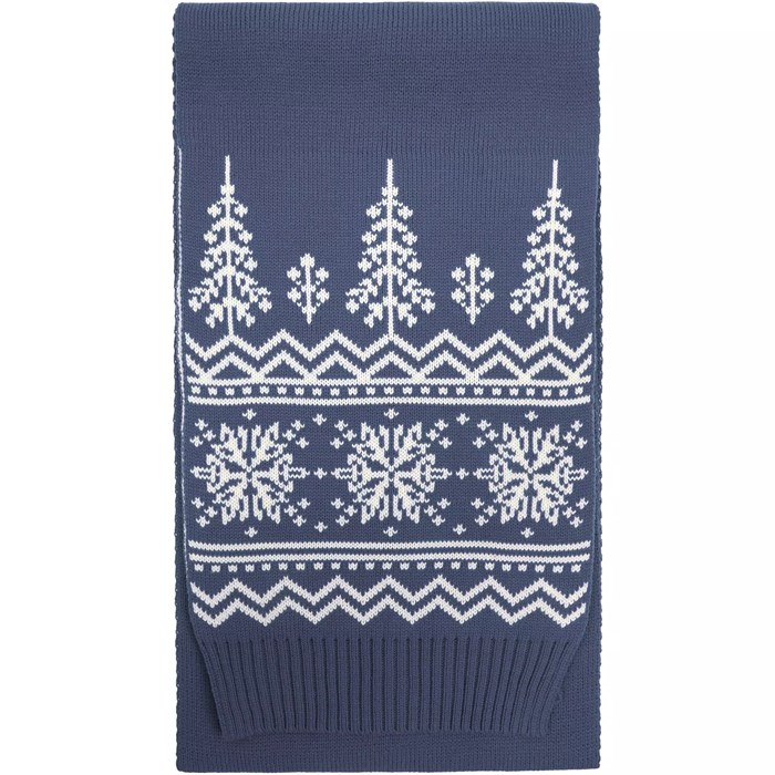 Шарф Elnik, серый с молочно-белым 16738.63