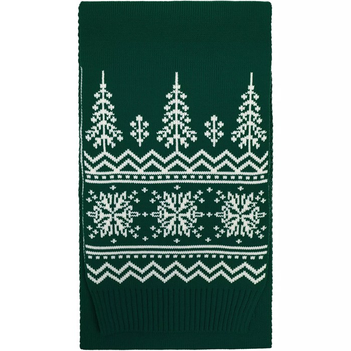 Шарф Elnik, зеленый с молочно-белым 16738.69