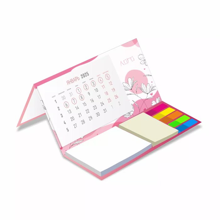 Календарь настольный Sticky на заказ, ver.2, 50 листов 18514.01