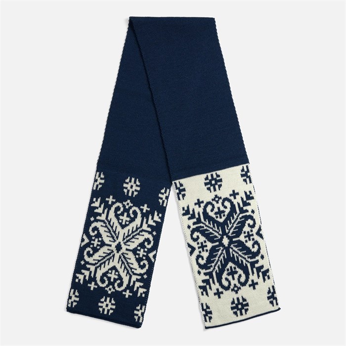 Шарф Wintertude M, синий с белым 21285.46