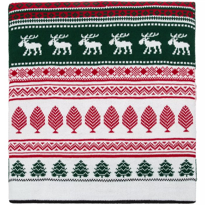 Шарф Mirakler, красный с зеленым 16279.59