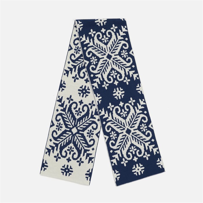 Шарф Wintertude L, синий с белым 21286.46
