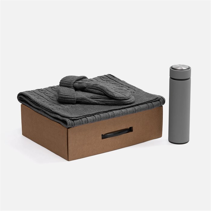 Набор Wintrish, серый меланж 20459.13