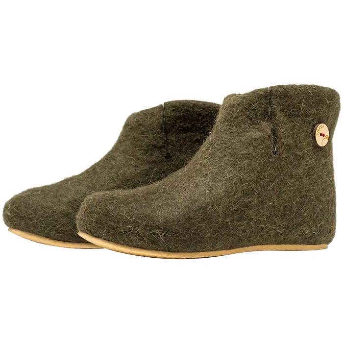 Домашние валенки Wild, зеленые (олива) 17569.99