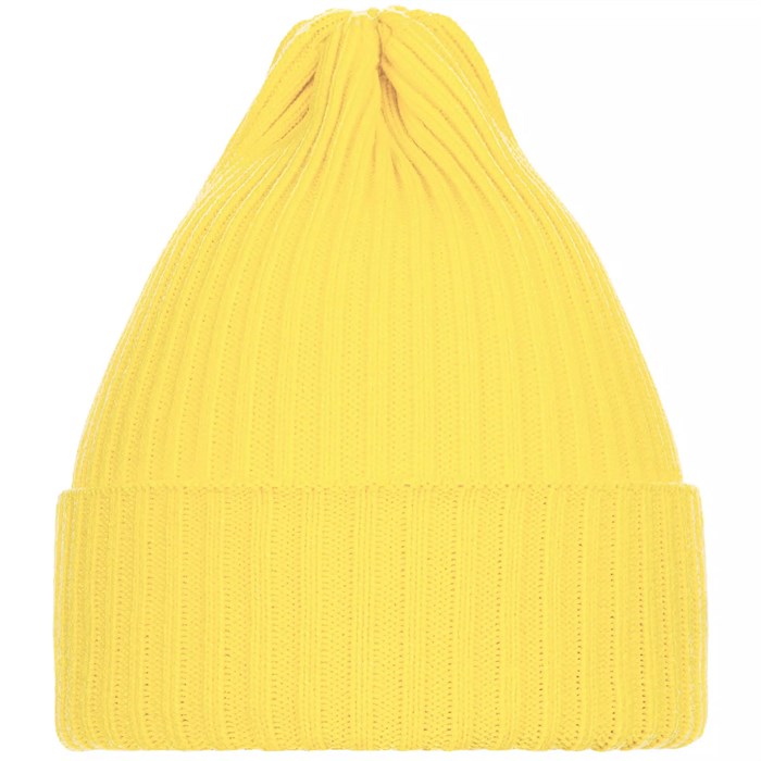 Шапка Yong, светло-желтая 20551.86