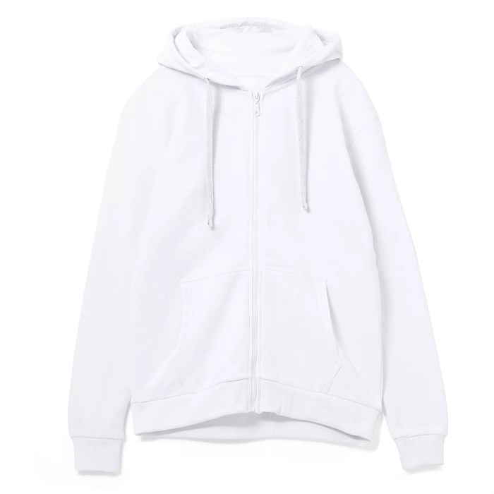 Толстовка на молнии с капюшоном Siverga 2.0, белая 16213.60