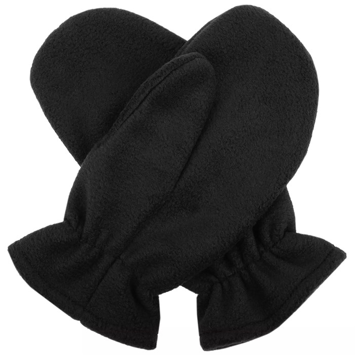 Варежки Fleecy, черные 17483.30