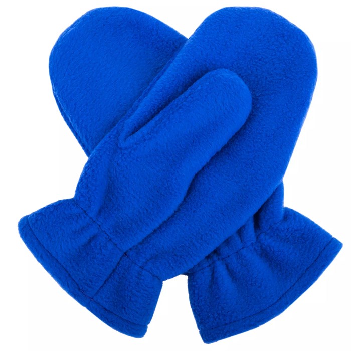 Варежки Fleecy, ярко-синие 17483.44