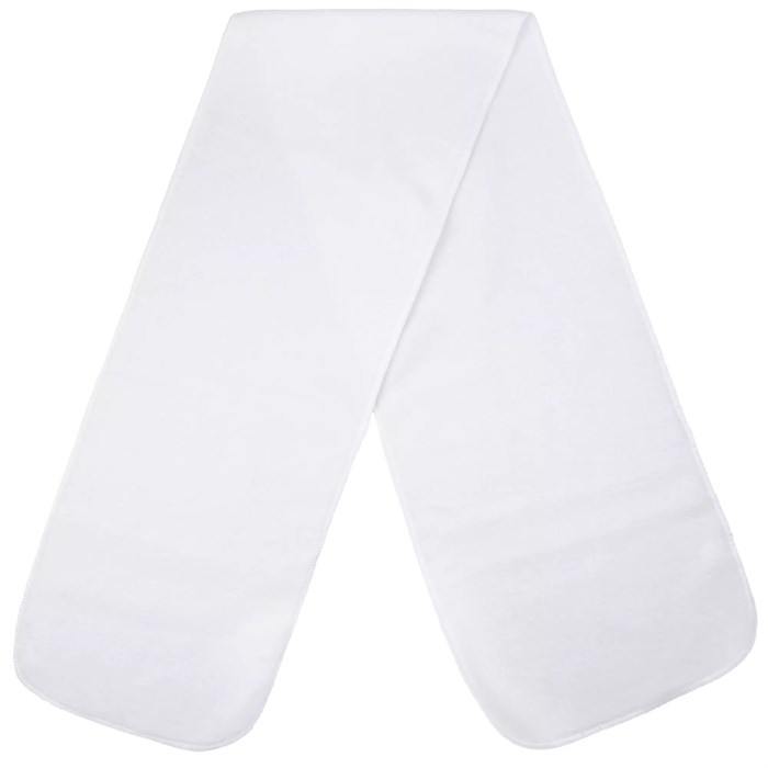 Шарф Fleecy, белый 17482.60