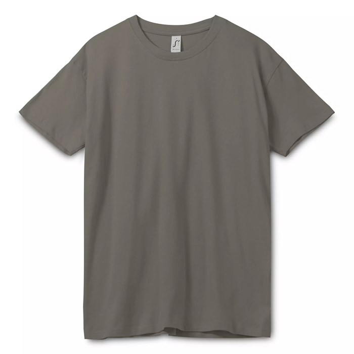 Футболка унисекс Regent 150, серая (стальная) 1376.13