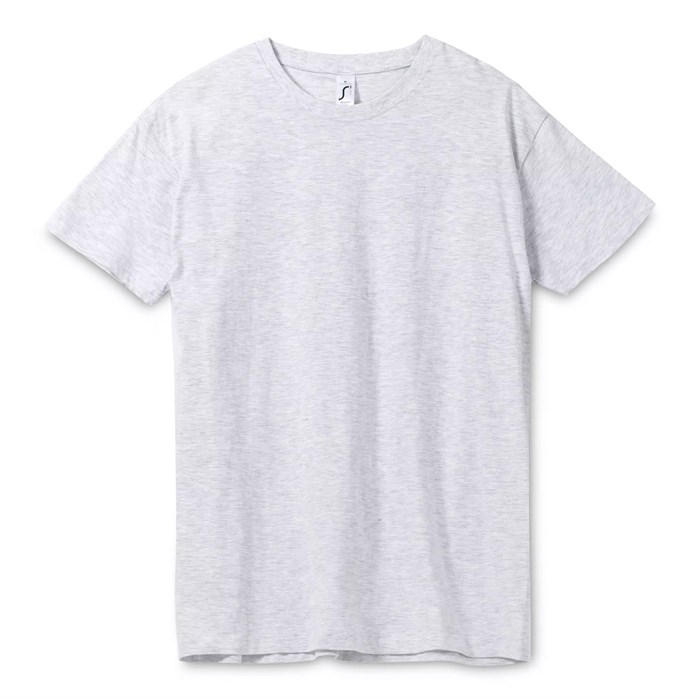 Футболка унисекс Regent 150, светло-серый меланж 1376.16