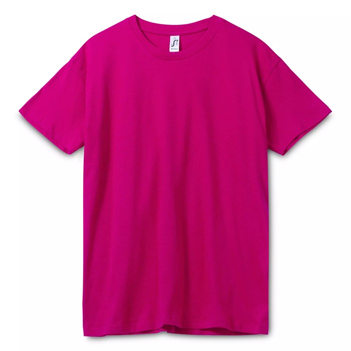 Футболка унисекс Regent 150, ярко-розовая (фуксия) 1376.57