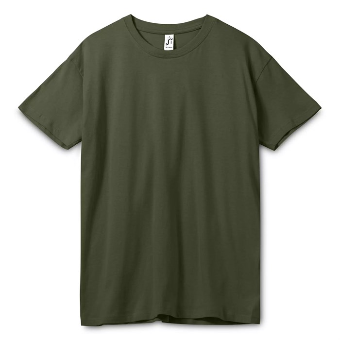Футболка унисекс Regent 150, темный хаки 1376.98