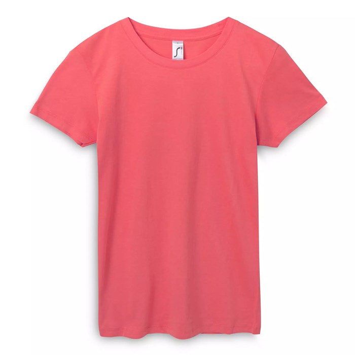 Футболка женская Regent Women, розовая (коралловая) 01825158