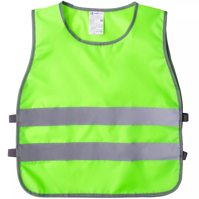 Жилет светоотражающий детский С-2.001Н, желтый неон 17474.80