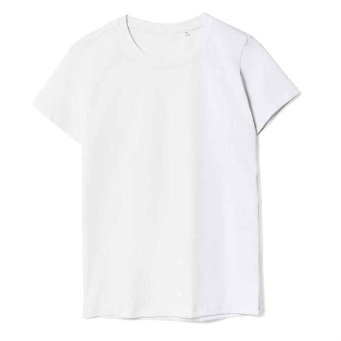 Футболка женская T-bolka Lady, белая (белоснежная) 1878.63