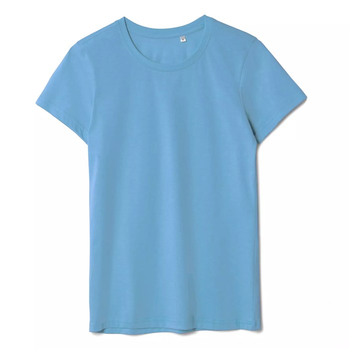 Футболка женская T-bolka Lady, голубая 1878.14