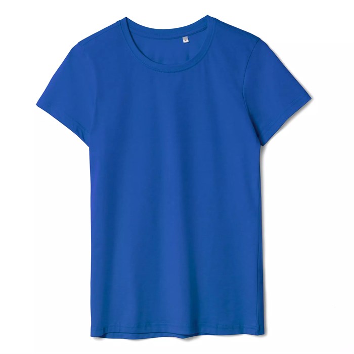 Футболка женская T-bolka Lady, ярко-синяя 1878.44