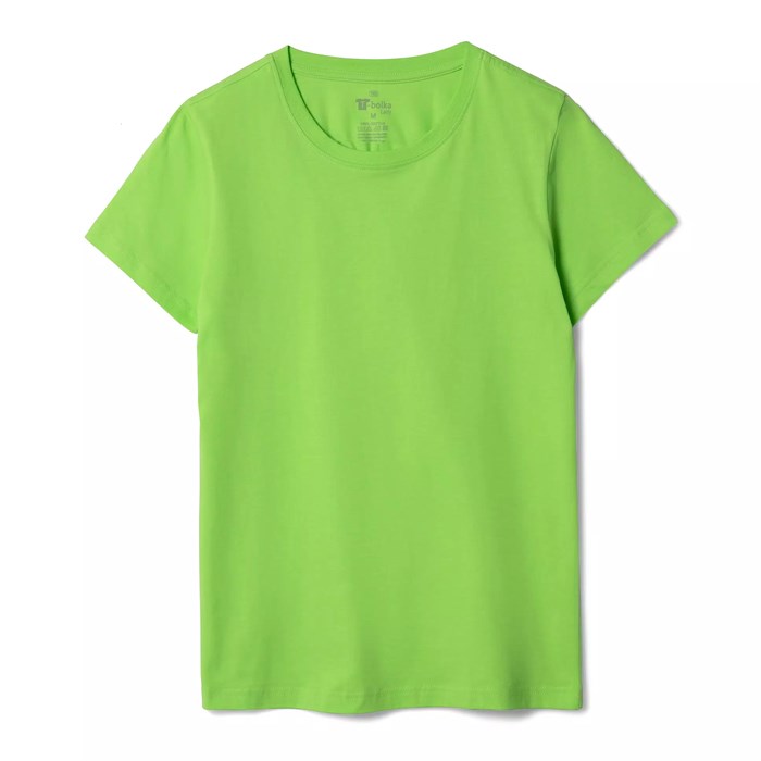 Футболка женская T-bolka Lady, зеленое яблоко 1878.94
