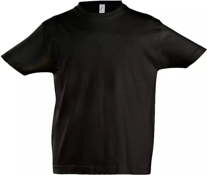 Футболка детская Imperial Kids, черная 2505.30