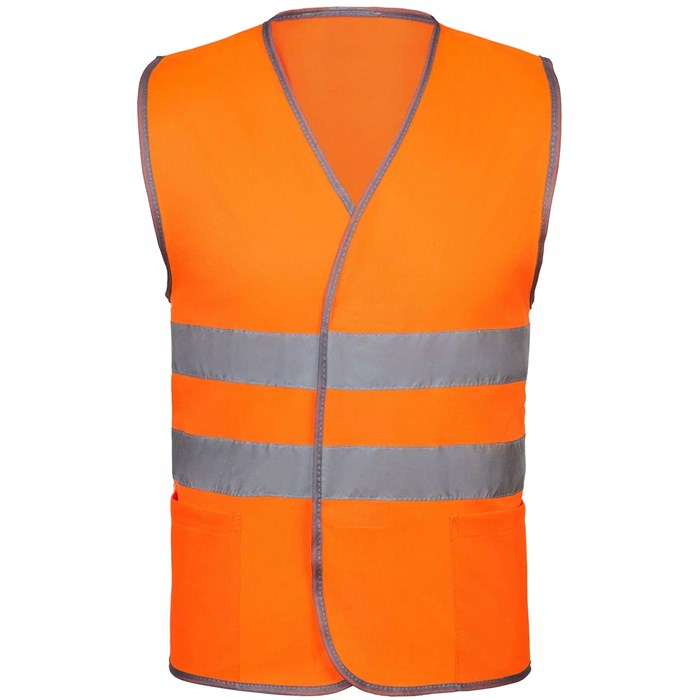 Сигнальный жилет СО-1 ТР, оранжевый флуоресцентный 7474.20