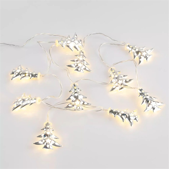 Светодиодная гирлянда Silver Lights, серебристая 15456.00
