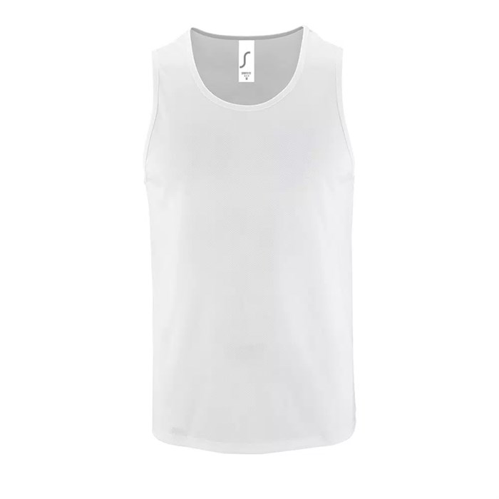 Майка мужская Sporty TT Men, белая 02073102