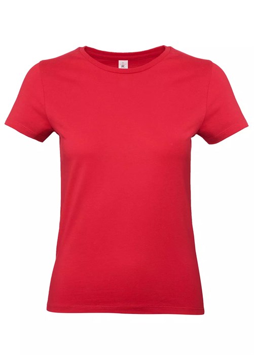 Футболка женская E190 красная TW04T004
