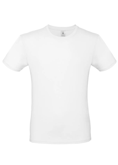 Футболка мужская E150, белая TU01T001